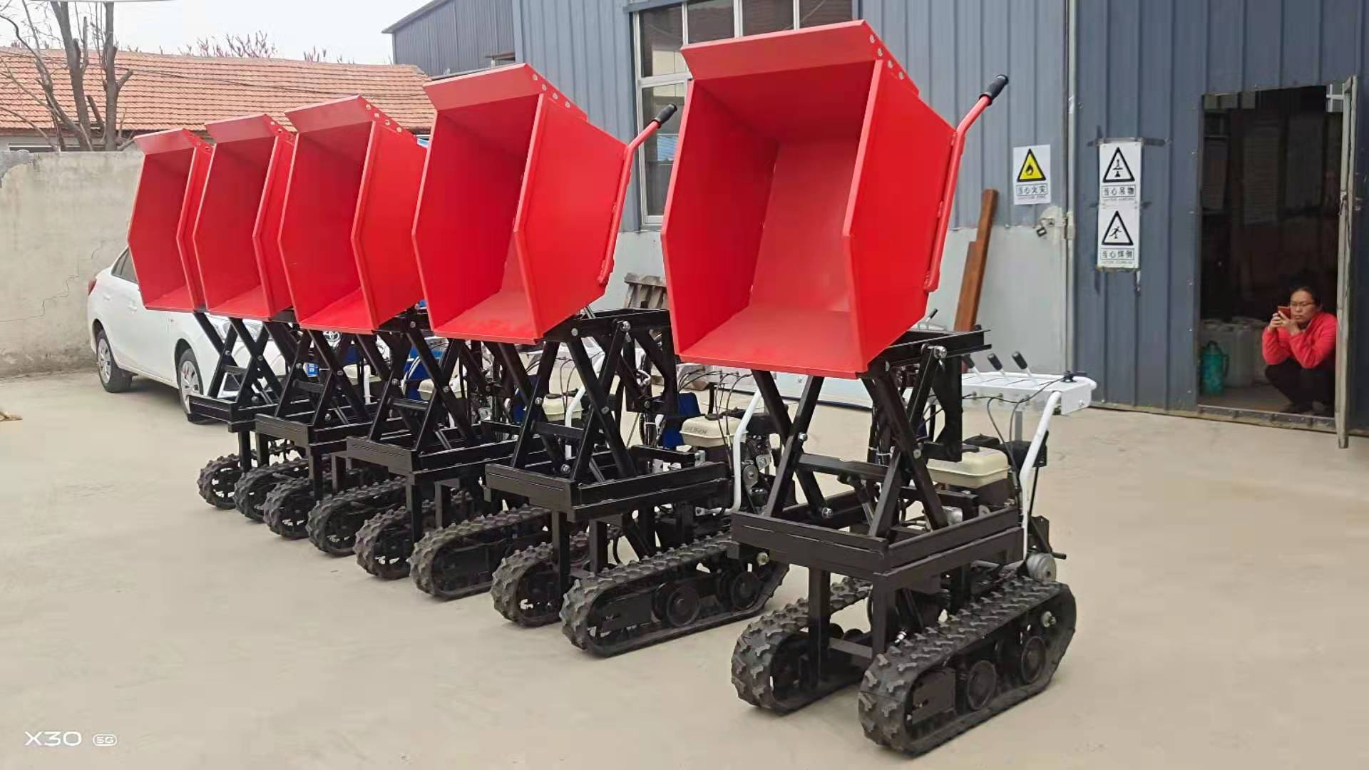 mini crawler dumper