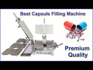 semi automatic capsule filling machine