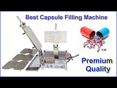 semi automatic capsule filling machine